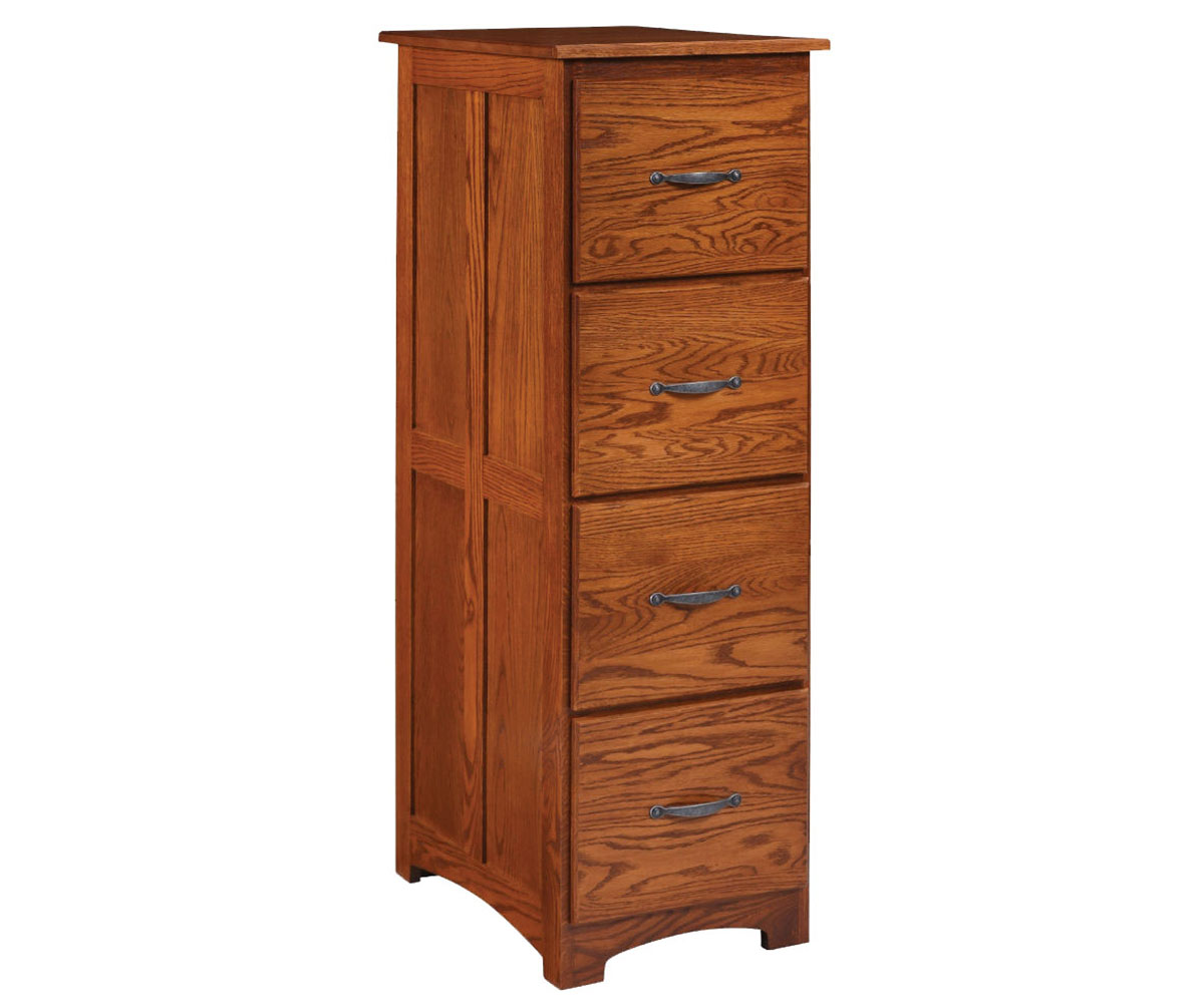 Four Drawer File Cabinet Twin Brook Furniture