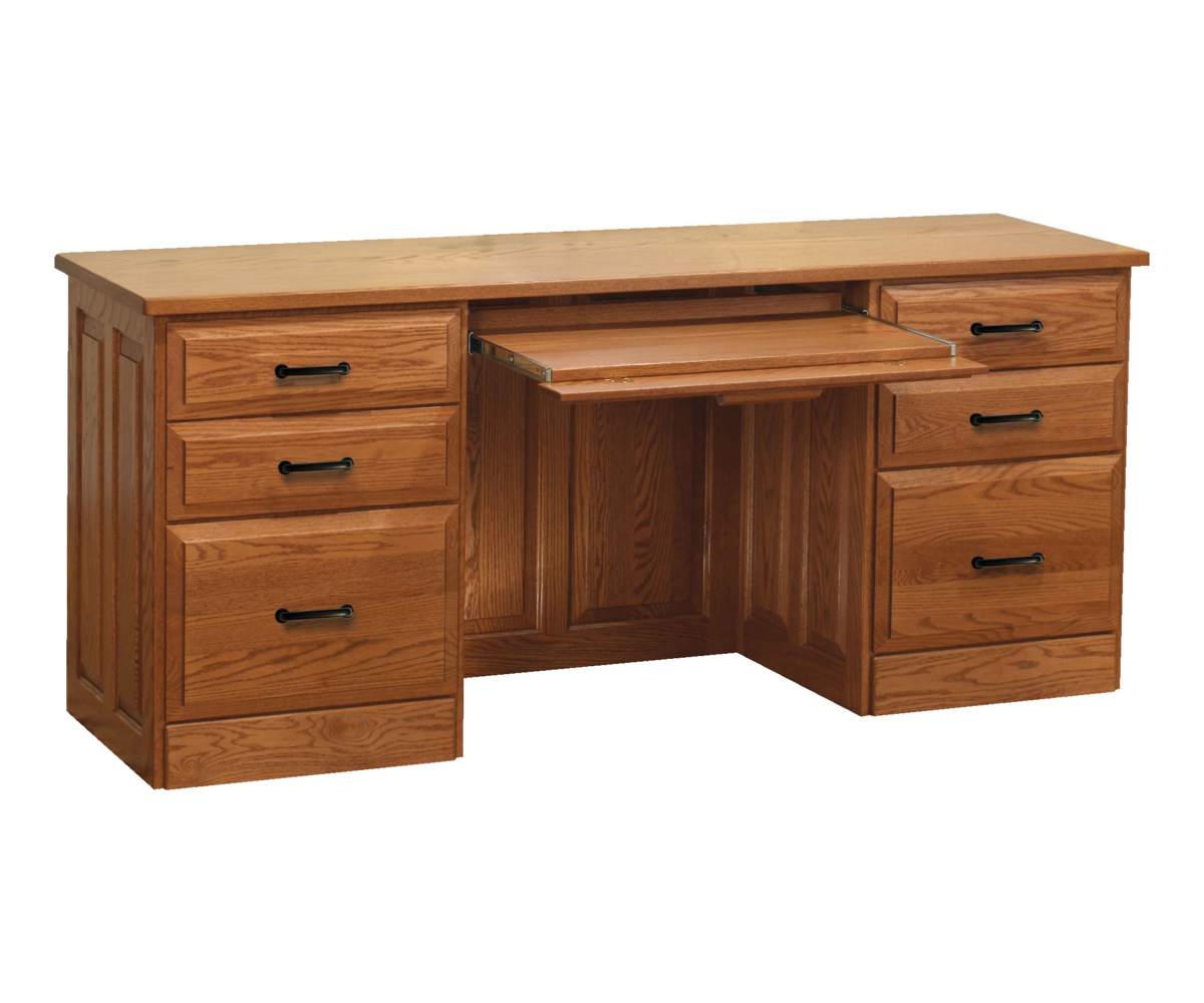 Traditional Computer Credenza
