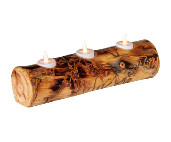 Rocky Mountain Candle Holder - Three Candles