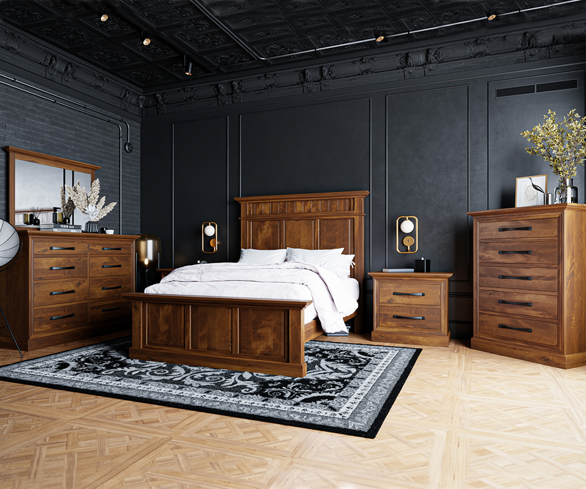 Cades Cove Panel Bed With Drawer Units - Image 4