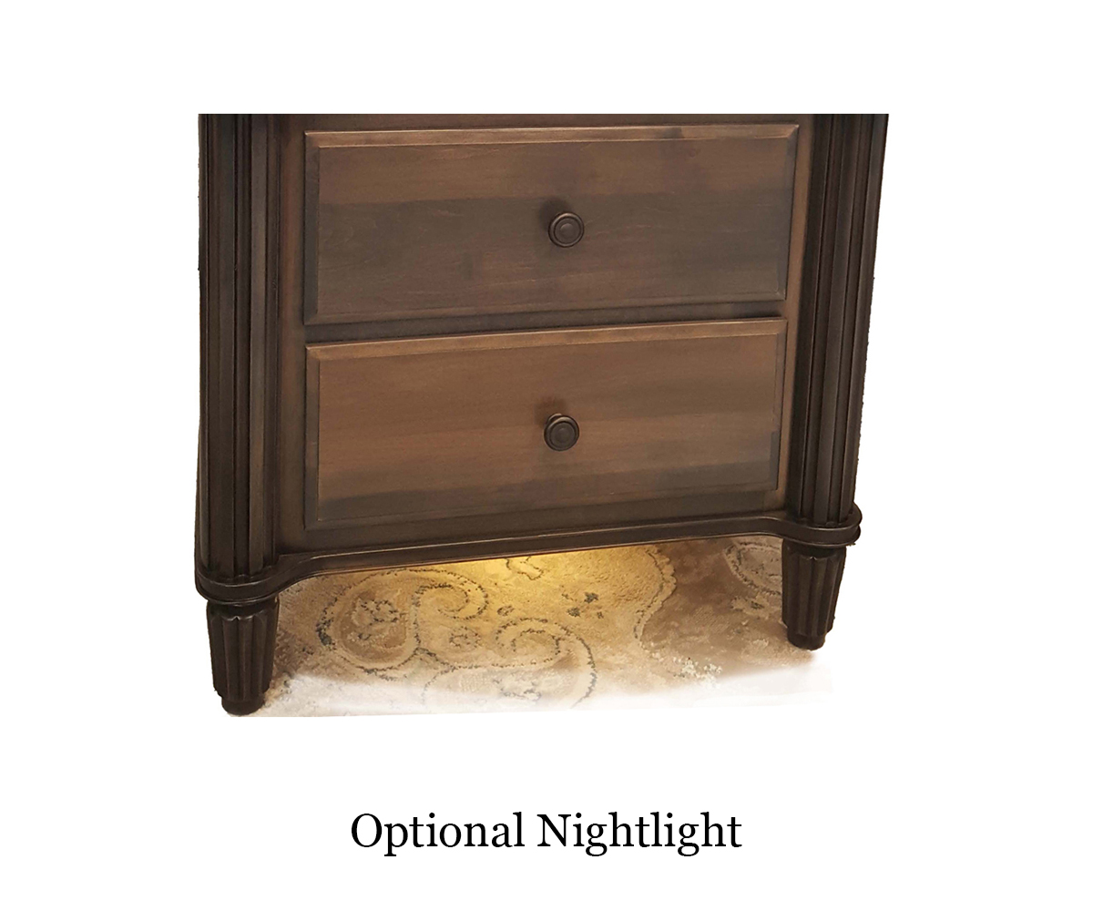 Albany 3 Drawer Nightstand - Image 6