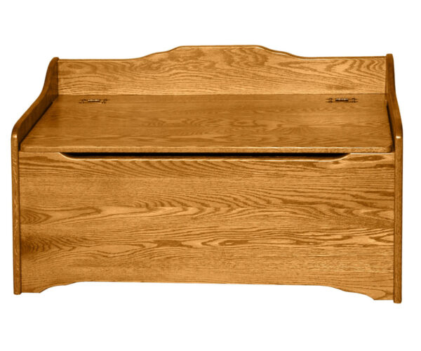 Deluxe Oak Toy Box