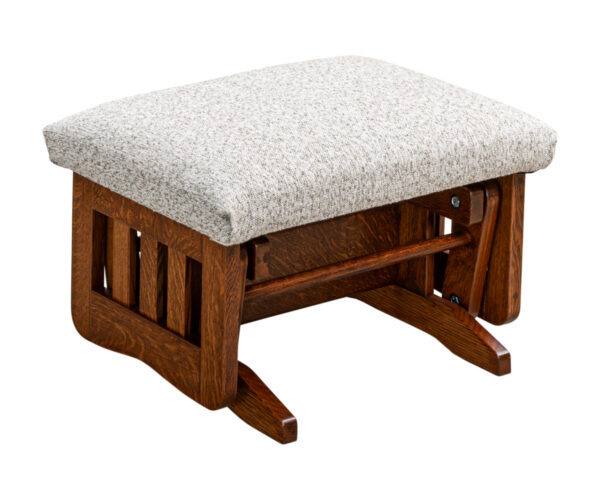 Classic Mission Glider Ottoman