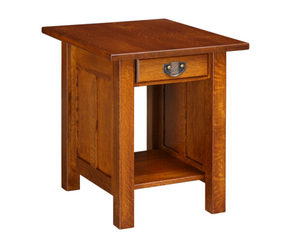 Panel Mission End Table
