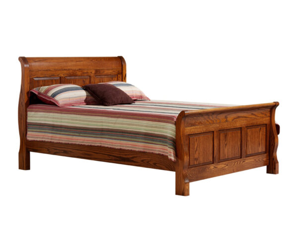Traditional Sleigh Panel Bed