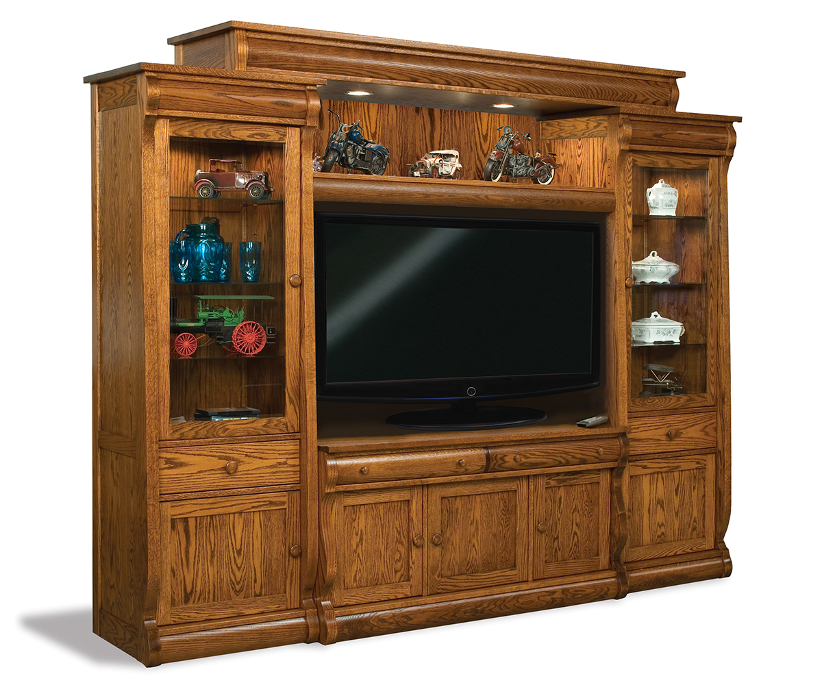 Old Classic Sleigh 6pc Wall Unit