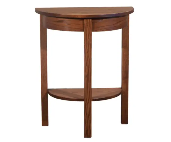 Mission Half Round Table