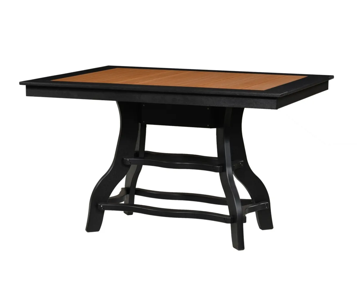 36" x 60" Balcony Border Table - 36"H
