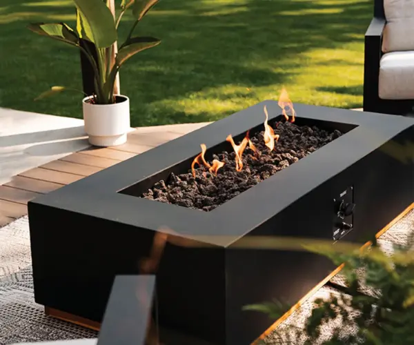 Rectangle Fire Table Collection