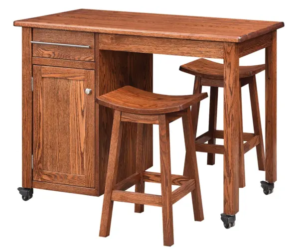 Chefs Work Station With Open End