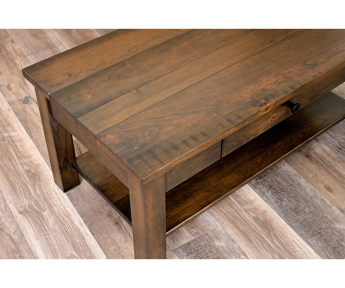 Barn Loft Round End Table - Image 2
