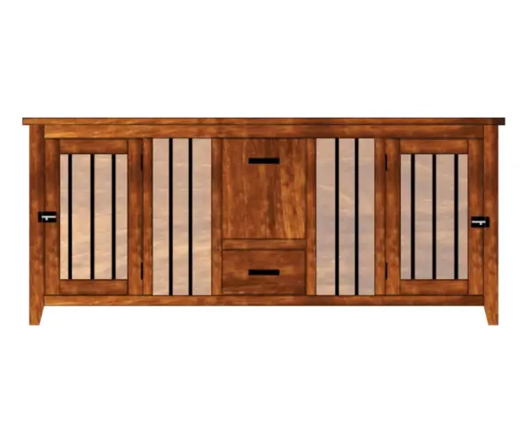Legacy Medium Double Hinged Door Crate