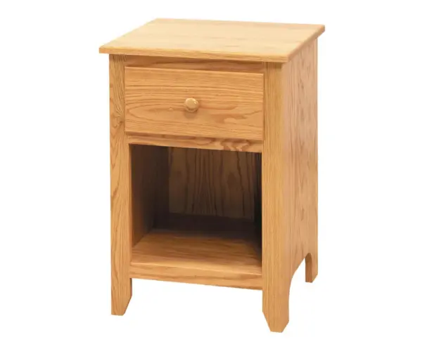 Scenic Shaker 1 Drawer Open Night Stand