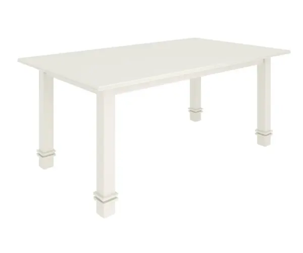 Stick Grooves Leg Table
