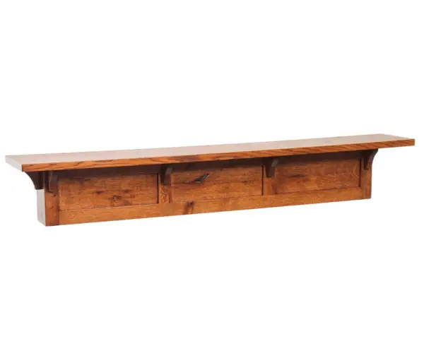 Fire Place Mantle - Flat Panel Shaker