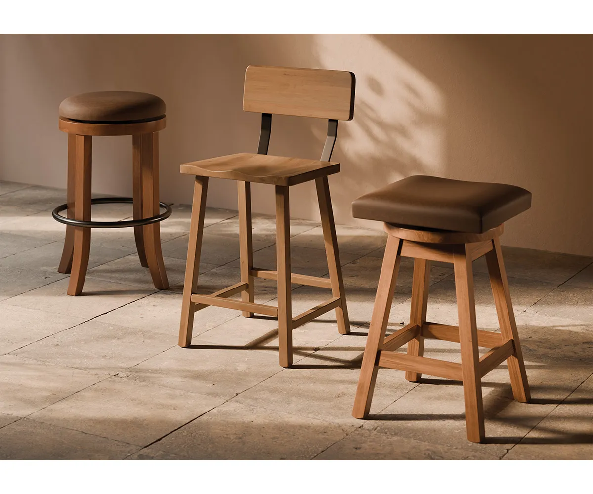 Barret 24" Swivel Barstool - Image 2