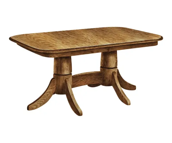 Heritage Shaker Extended Pedestal Table