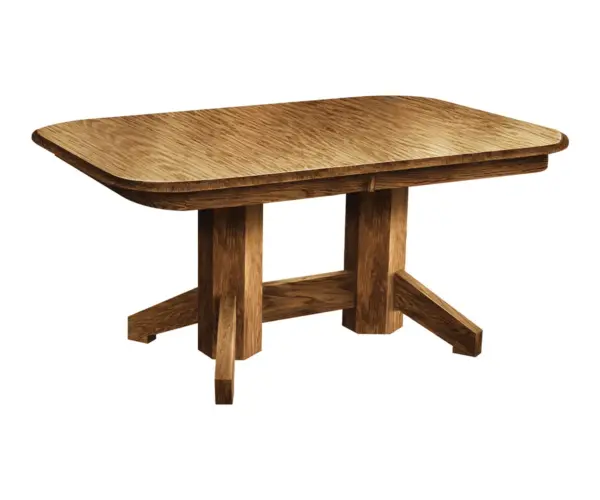 Mission Valley Grand Double Pedestal Table