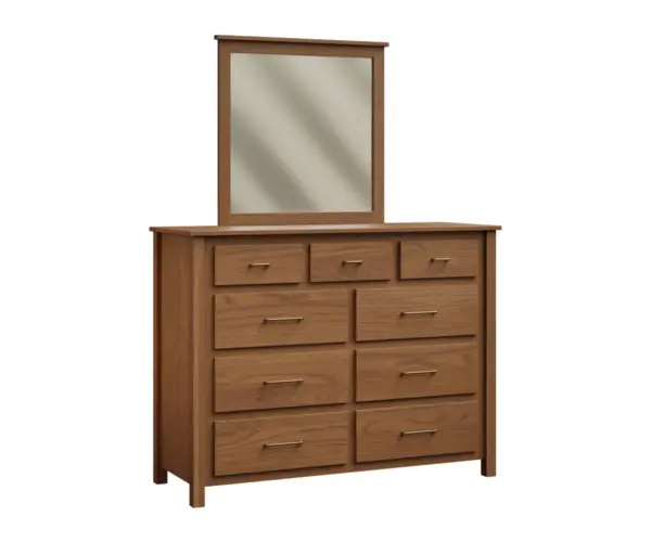 Crestwood 9 Drawer High Dresser