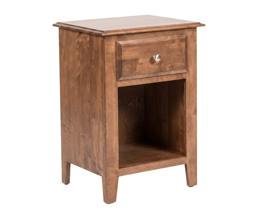 Shoreview Night Stand with Ogee Edge