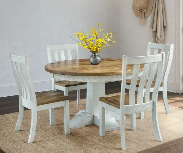 Marshall Single Pedestal Table Set