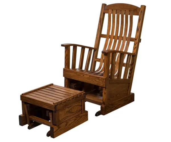 Grandpa Regular Glider and Ottoman